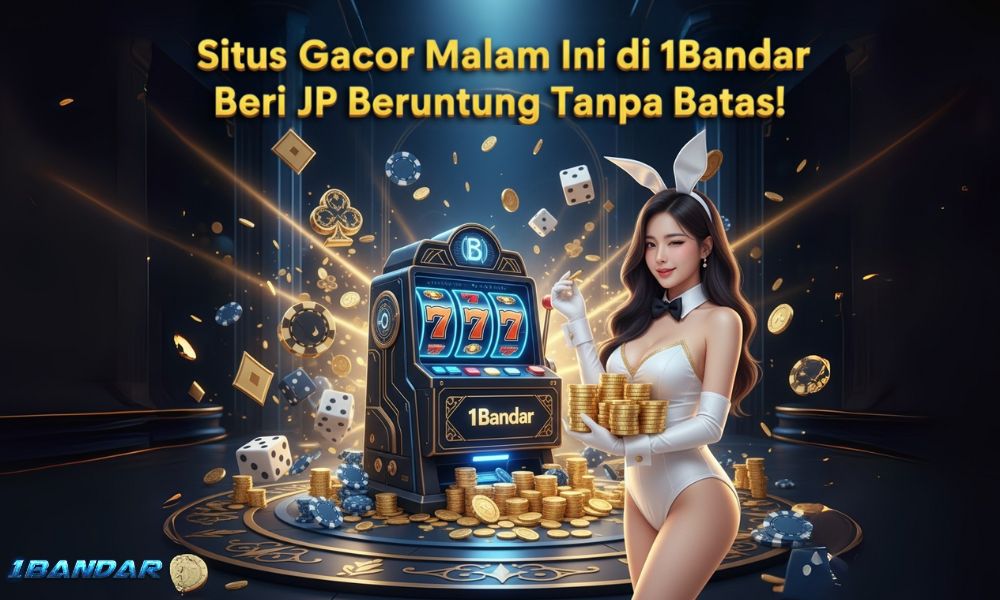 Situs Gacor Malam Ini di 1Bandar Beri JP Beruntung Tanpa Batas!